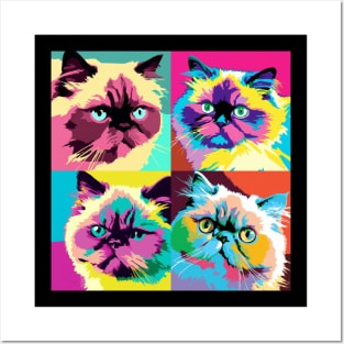 Himalayan Pop Art - Cat Lover Gift Posters and Art